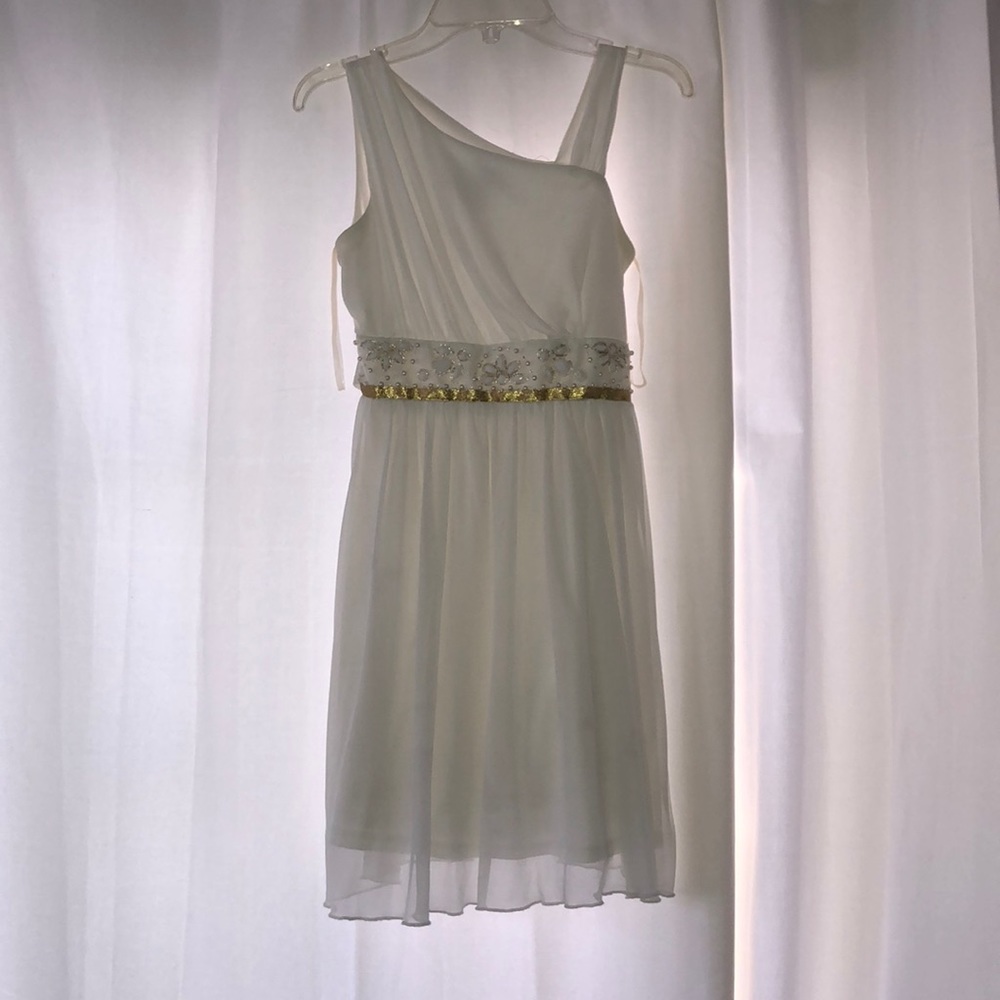 Kids White Dress